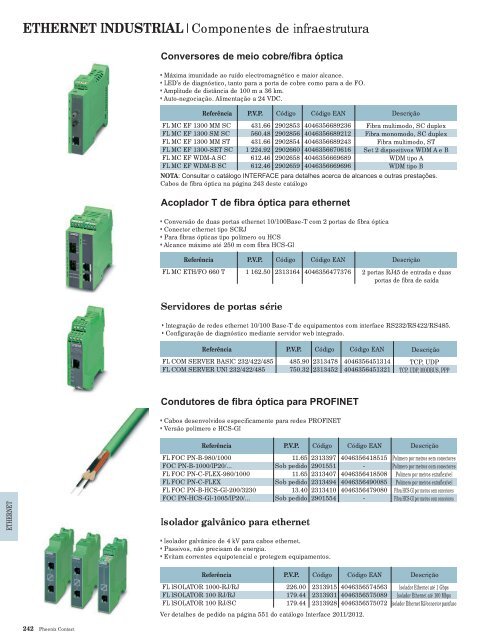 Catálogo Compacto 2013 (PDF 35,96 MB) - Phoenix Contact