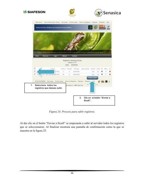 Manual de Usuario SIMDIA (Sistema de captura Web) - Senasica