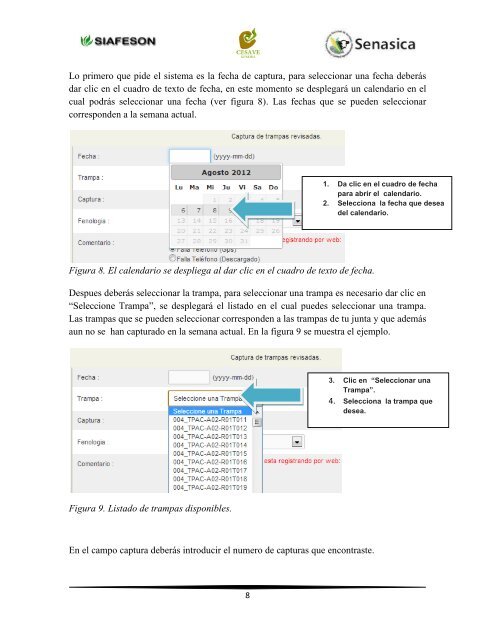 Manual de Usuario SIMDIA (Sistema de captura Web) - Senasica