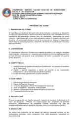 Quinto Ciclo Primaria - Universidad Mariano Gálvez