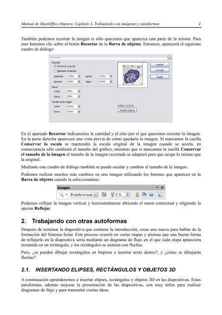 Trabajando con imágenes y autoformas - Universidad de Málaga