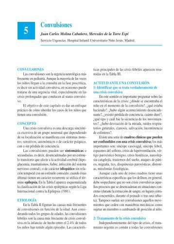 5. Convulsiones - Asociación Española de Pediatría