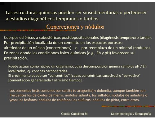 Estructuras Sedimentarias