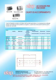 ACCESSORI PER ENCODER GIUNTI DI ACCOPPIAMENTO - Pophof