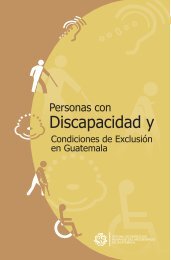 Personas con Discapacidad y condiciones de exclusión en ... - odhag