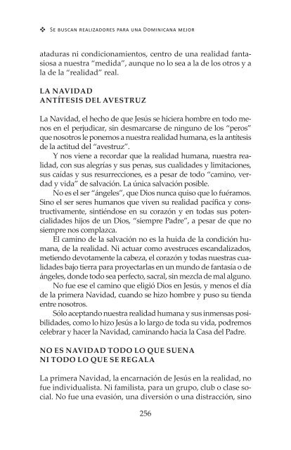 Se buscan realizadores para una Dominicana mejor - Anuario ...