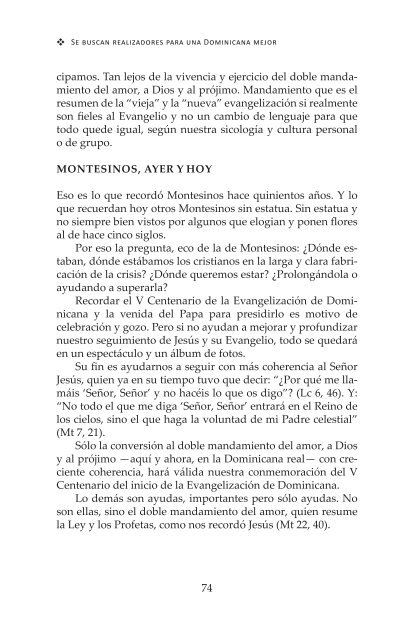 Se buscan realizadores para una Dominicana mejor - Anuario ...