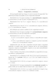 Tema 2. Compacidad y sucesiones Se ha perseguido desde hace ...