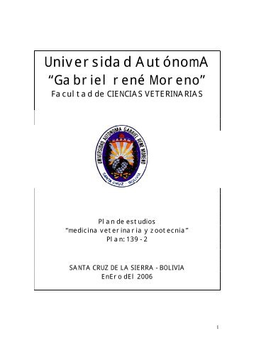 Universidad AutónomA - Facultad de Ciencias Veterinarias ...