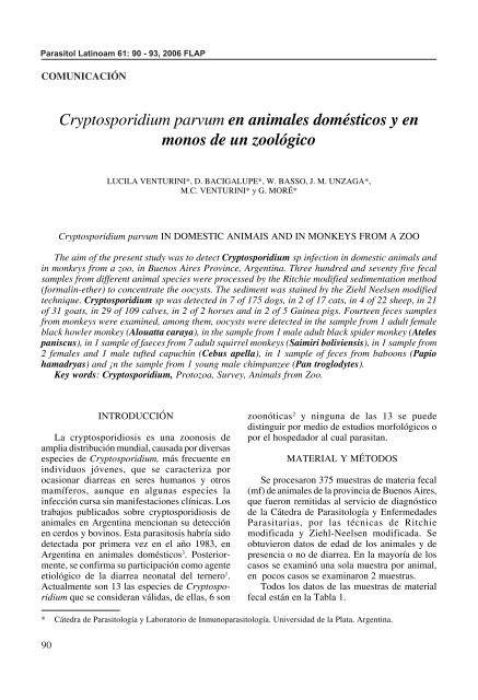 cryptosporidium en perros cryptosporidium en perros