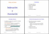 Diapositivas 2: Indexación y Asociación.