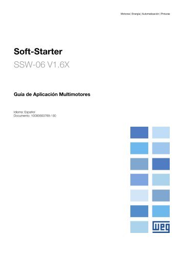 Soft-Starter SSW-06 V1.6X - Weg