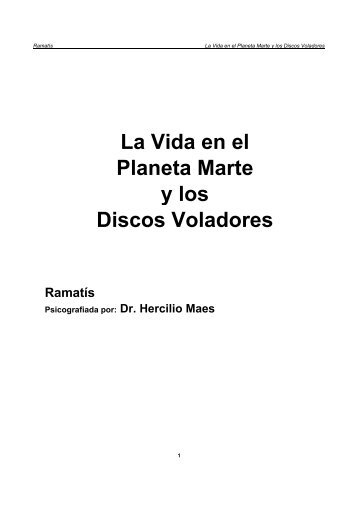 Ramatis,Vida en Marte y Discos Voladores.pdf