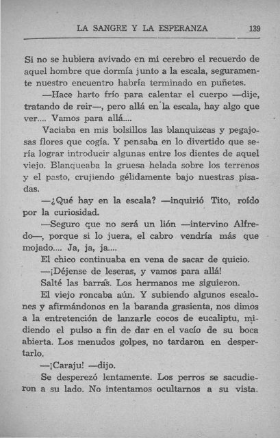 La sangre y la esperanza - Memoria Chilena