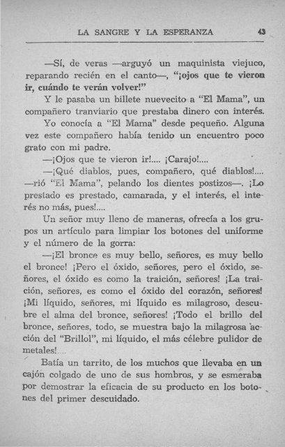 La sangre y la esperanza - Memoria Chilena