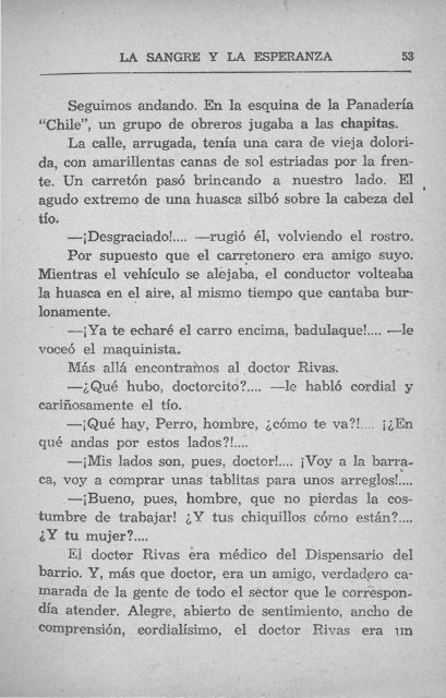 La sangre y la esperanza - Memoria Chilena