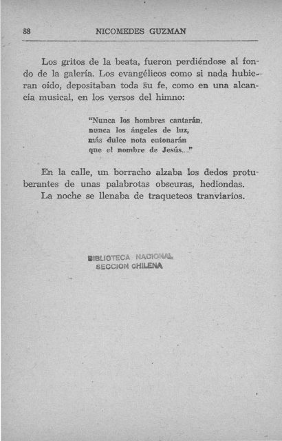 La sangre y la esperanza - Memoria Chilena