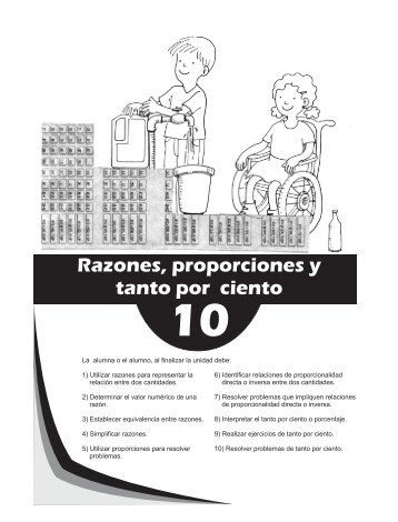 Razones, proporciones y tanto por ciento