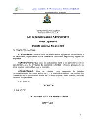 Ley de Simplificación Administrativa - Cámara de Comercio e ...