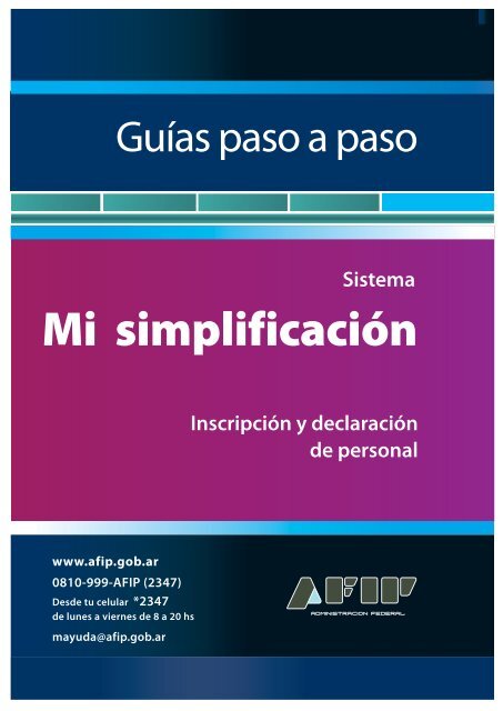 Mi simplificación - Afip