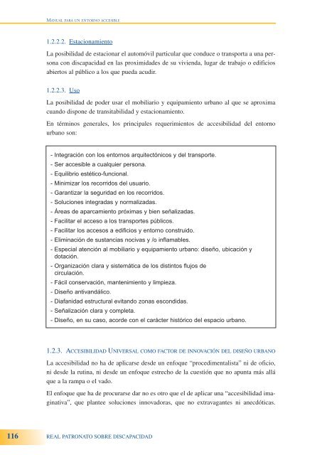 Manual para un entorno accesible - Servicio de Información sobre ...