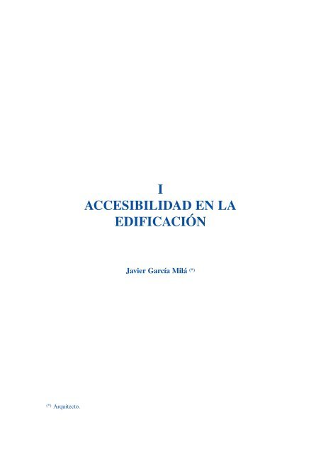 Manual para un entorno accesible - Servicio de Información sobre ...