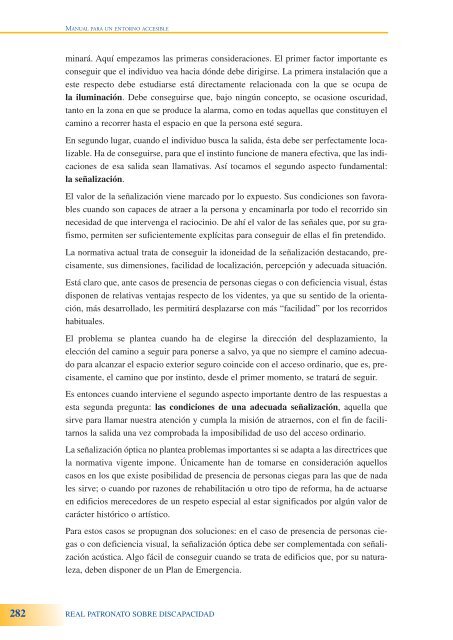 Manual para un entorno accesible - Servicio de Información sobre ...