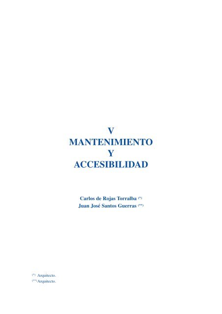 Manual para un entorno accesible - Servicio de Información sobre ...