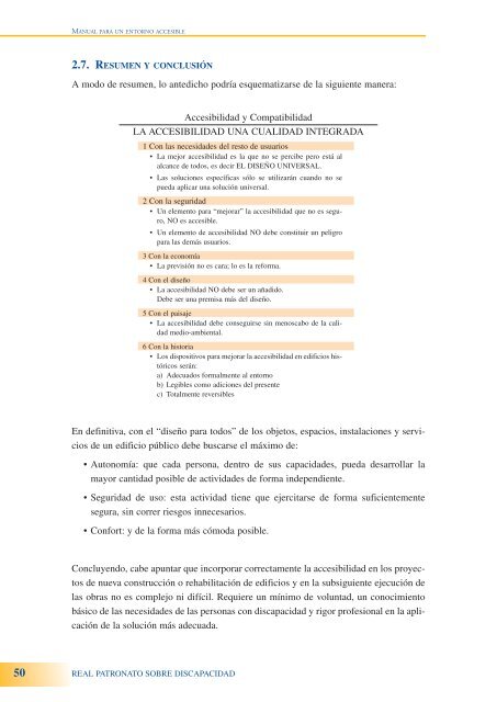 Manual para un entorno accesible - Servicio de Información sobre ...