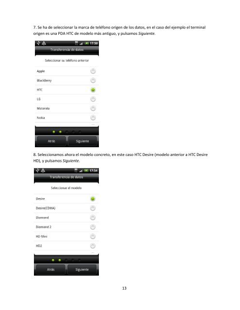 Guía de configuración de HTC Desire HD para la uc3m - ASyC