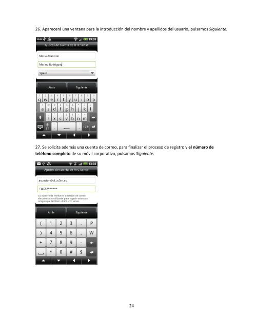 Guía de configuración de HTC Desire HD para la uc3m - ASyC