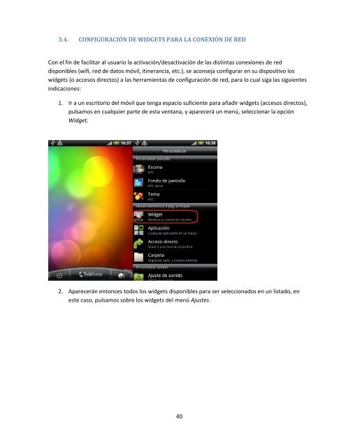 Guía de configuración de HTC Desire HD para la uc3m - ASyC