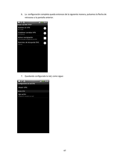 Guía de configuración de HTC Desire HD para la uc3m - ASyC