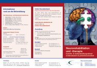 Flyer - Physio-Akademie