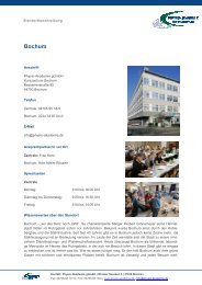 Bochum - Physio-Akademie