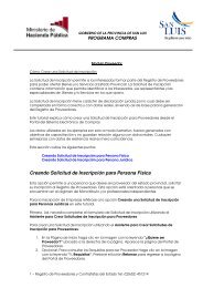 Creando Solicitud de Inscripción para Persona Física - Programa ...