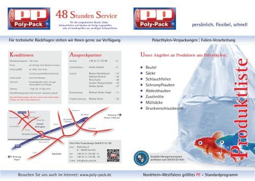 Produktliste als PDF downloaden - Poly-Pack Verpackungs-GmbH ...