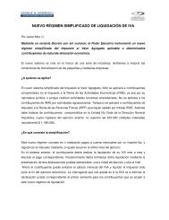 Nuevo régimen simplificado de liquidación del IVA - Carle & Andrioli