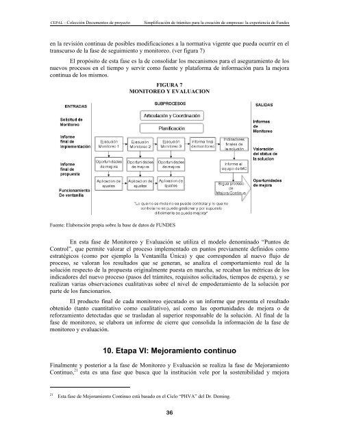 Simplificación de trámites para la creación de empresas - Fundes