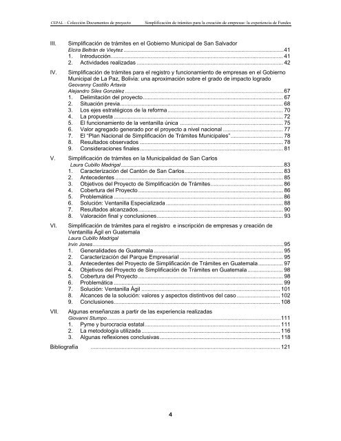 Simplificación de trámites para la creación de empresas - Fundes