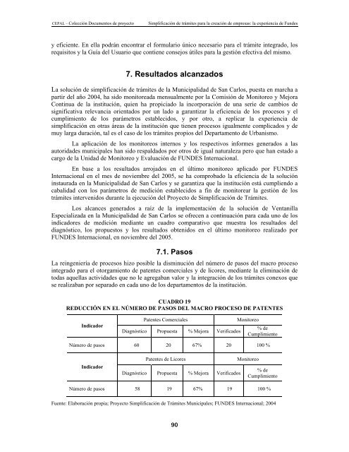 Simplificación de trámites para la creación de empresas - Fundes