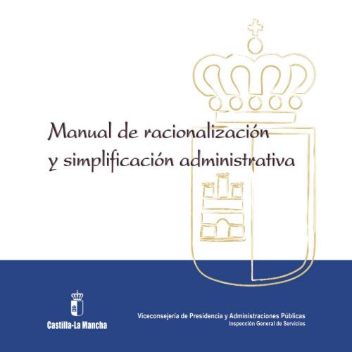 Manual de racionalización y simplificación administrativa - Cámaras