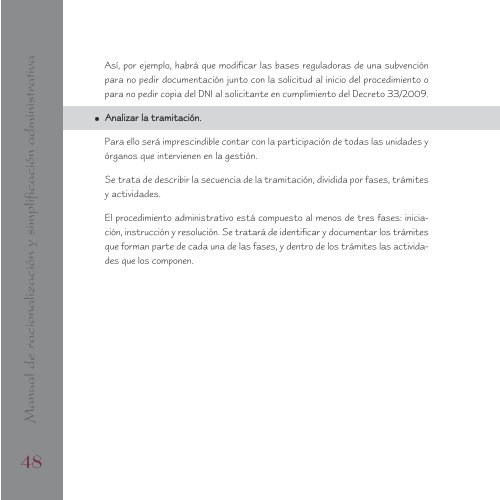 Manual de racionalización y simplificación administrativa - Cámaras