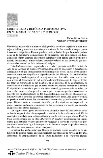 Objetivismo y retórica performativa en El Jarama, de Sánchez Ferlosio