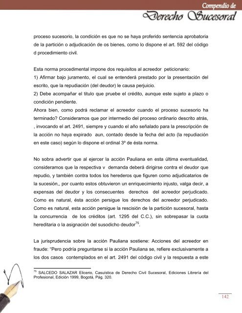 Compendio de Derecho Sucesoral - Universidad Libre Sede ...