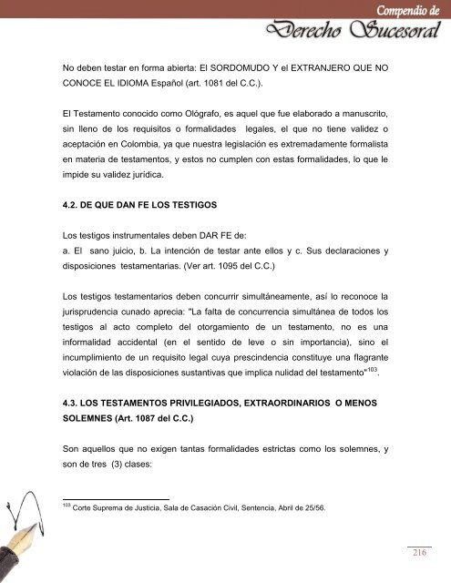 Compendio de Derecho Sucesoral - Universidad Libre Sede ...