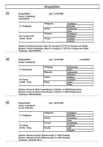 KATALOG GESAMT.pdf - Pferdezucht-Austria