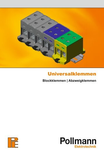 Universalklemmen - Pollmann Elektrotechnik