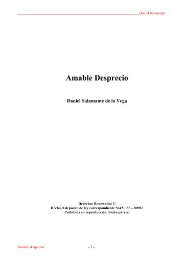 Amable Desprecio - Xs4all