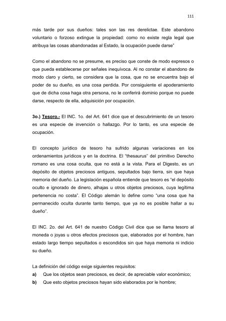 Régimen Jurídico del Derecho Particular y las Obligaciones en el ...